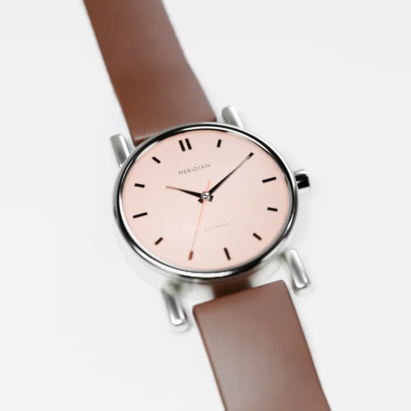 Meridian 38 with a salmon dial
